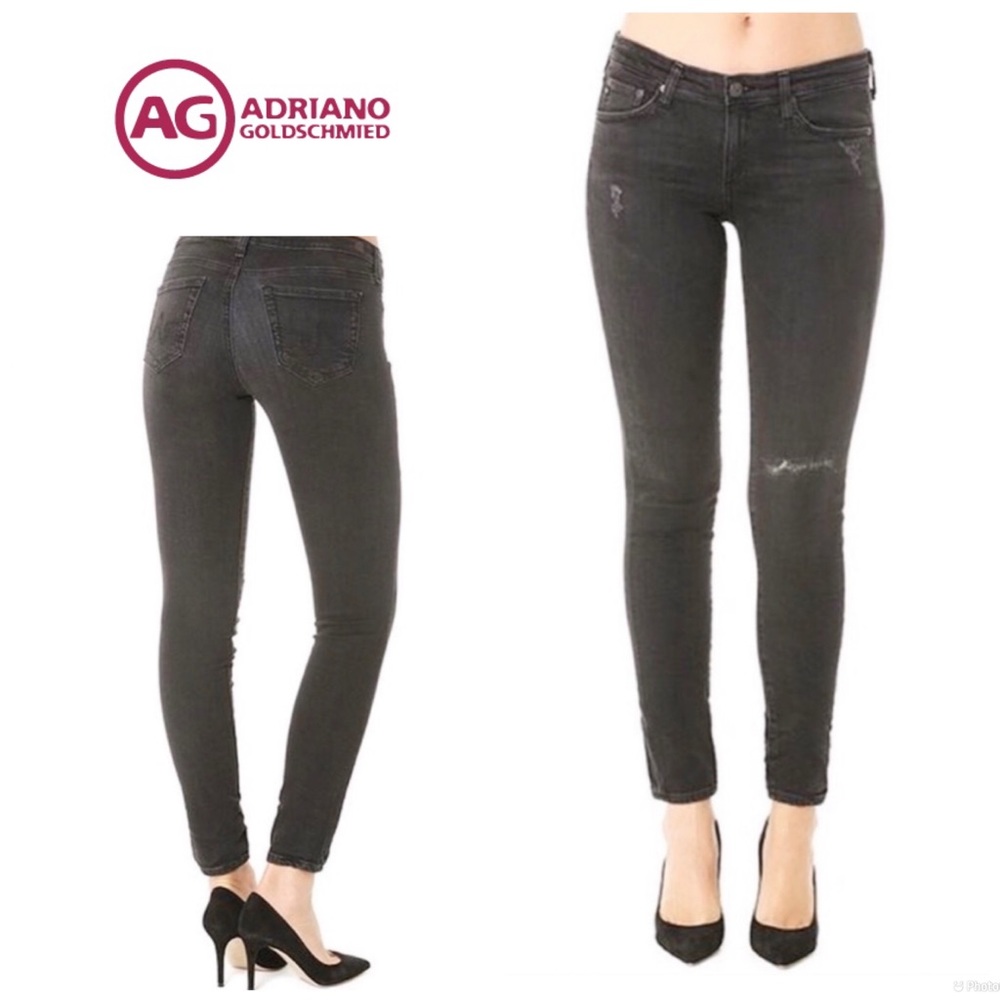 AG Adriano Goldschmied Stevie destroyed jeans